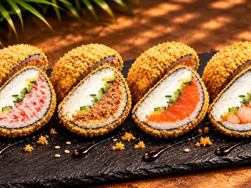 Set Burger Sushi 